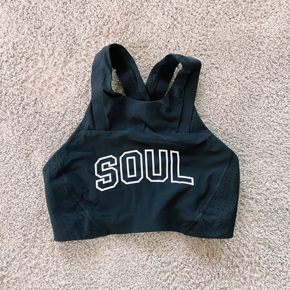 lululemon athletica Other - Lululemon x Soulcycle Sports Bra - Size 6 - Black